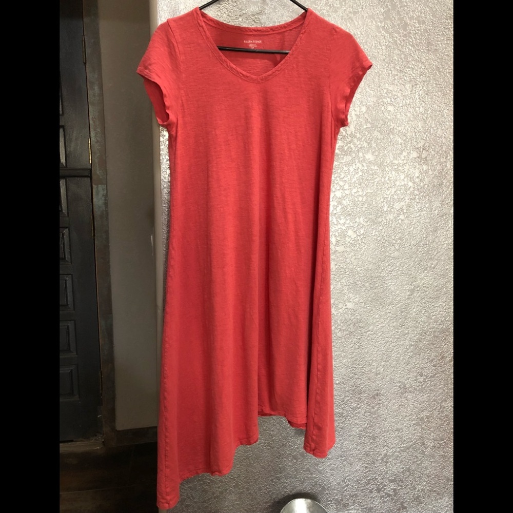 Eileen Fisher Asymmetrical Dress Small